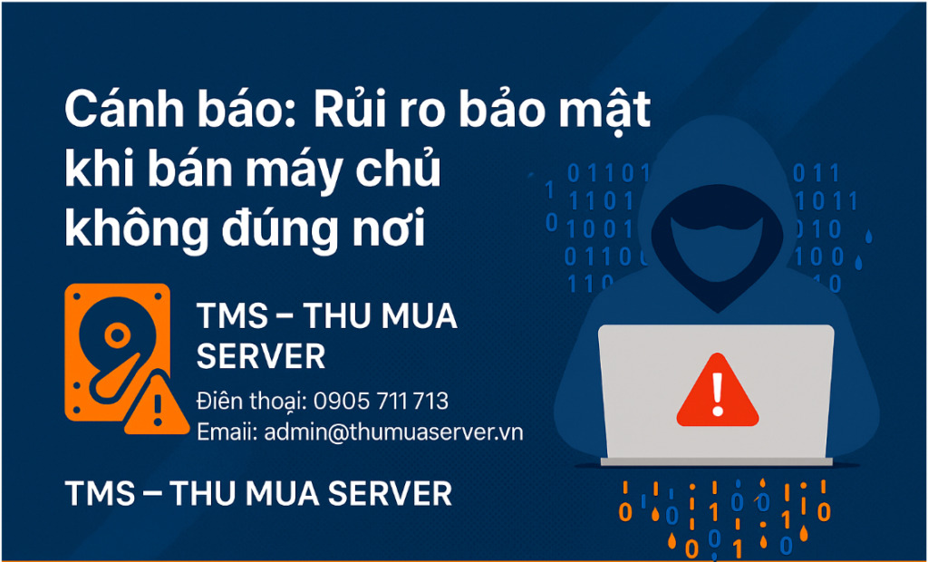 Cảnh Báo: Rủi Ro Bảo Mật Khi Bán Máy Chủ Không Đúng Nơi