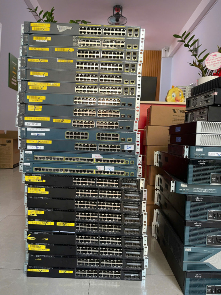 Thu Mua Thiết Bị Mạng Giá Cao Tận Nơi