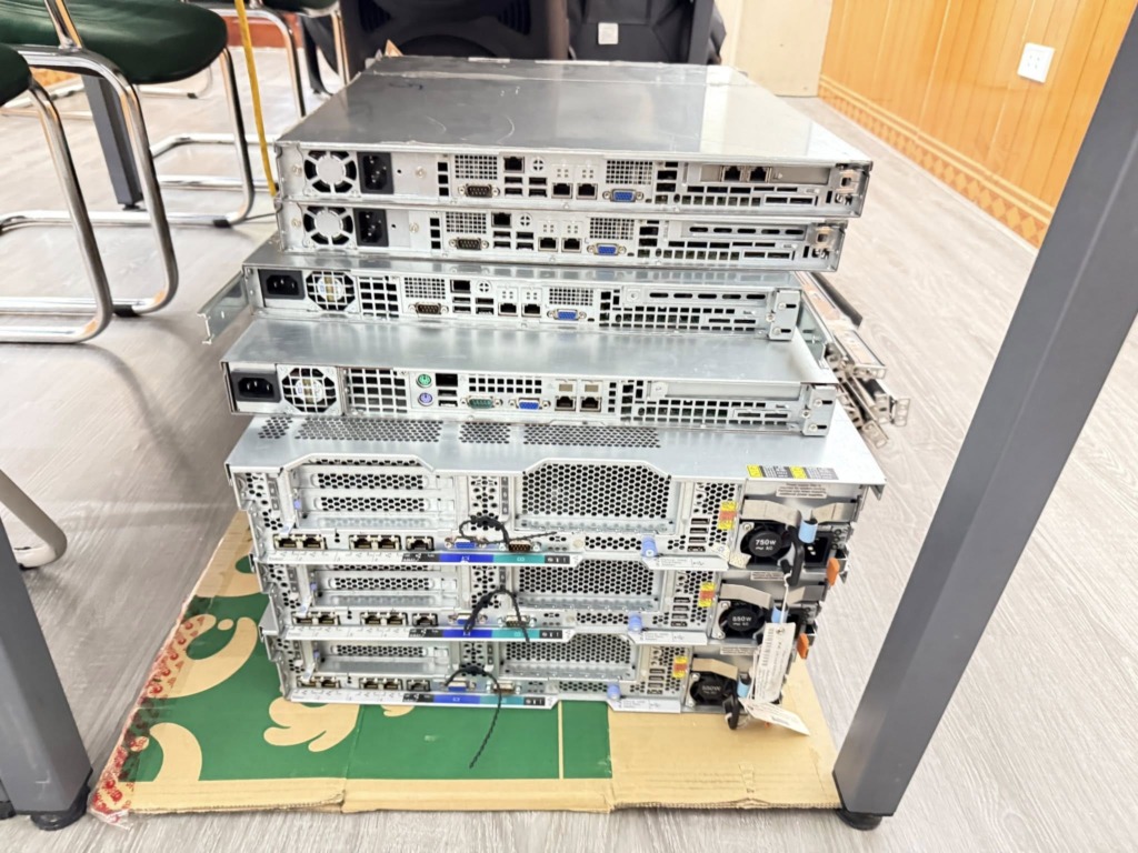 Thu mua server Dell, HP, IBM