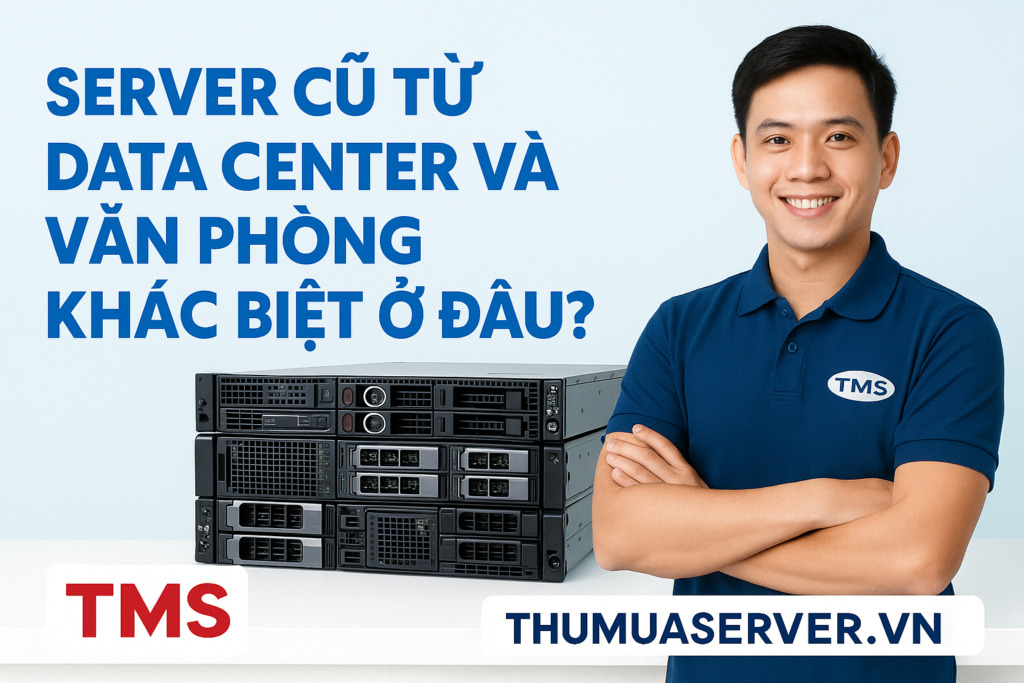 Server cũ từ Data Center và từ văn phòng – Khác biệt ở đâu