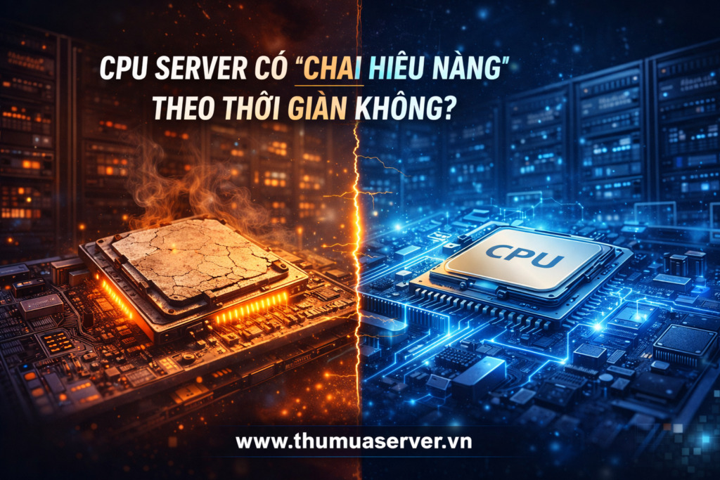 CPU server có “chai hiệu năng” theo thời gian không