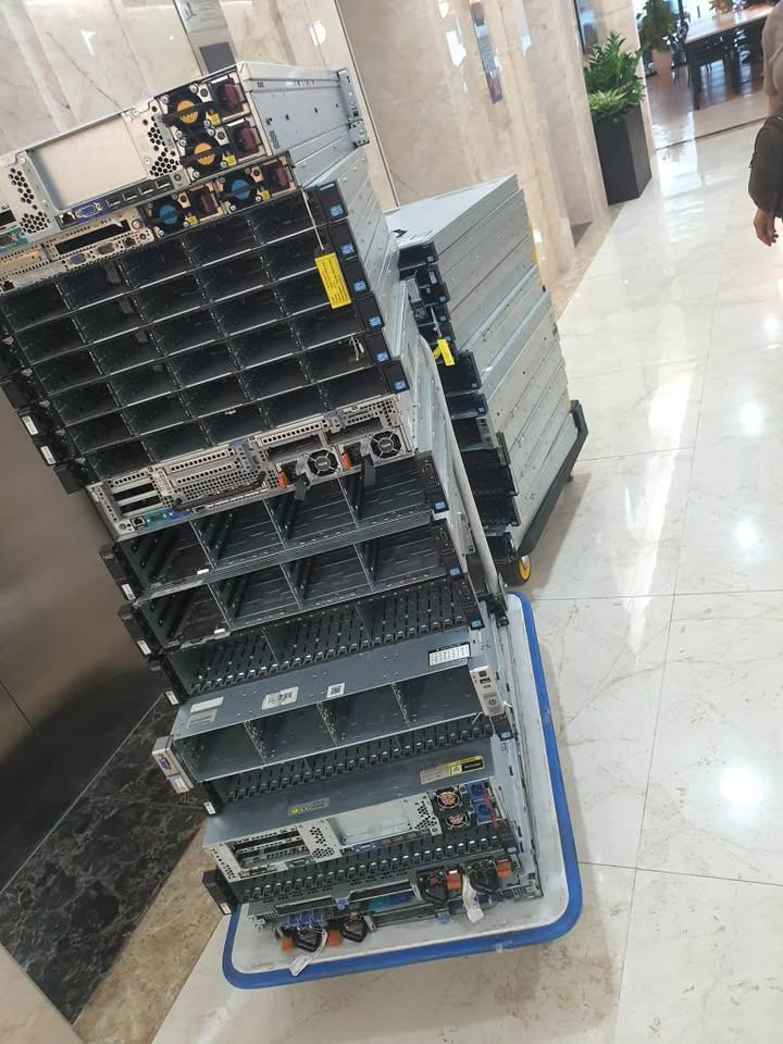 Dịch vụ thu mua server tận nơi – Quy trình chỉ 3 bước